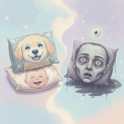 หมอนรูปภาพสุดน่ารัก: น่ารักหรือหลอน (มุมมองตรงไปตรงมา)