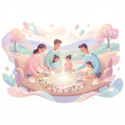 จิ๊กซอว์รูปภาพสุดพิเศษสำหรับความสัมพันธ์ในครอบครัว
